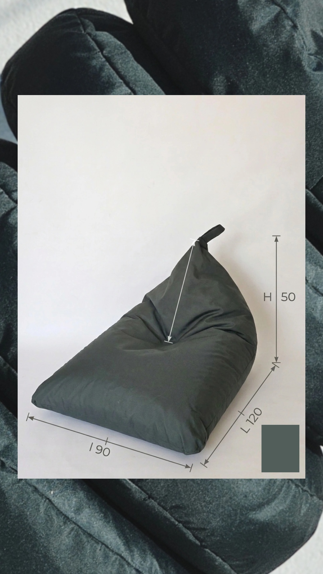 Triunghi Lounger dimensiuni
